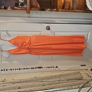 VENUS Jumpsuit beach cover-up  XS orange